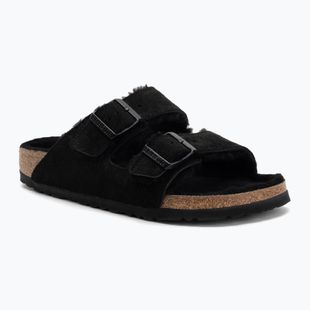 Šlepetės BIRKENSTOCK Arizona Shearling SL Narrow black