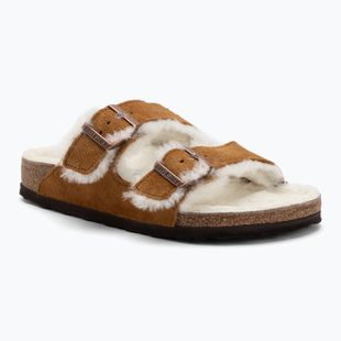 Šlepetės BIRKENSTOCK Arizona Shearling SL Regular mink