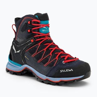 Moteriški trekingo batai Salewa MTN Trainer Lite Mid GTX navy blue-black 00-0000061360
