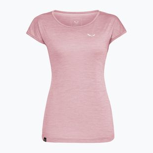 Moteriški trekingo marškinėliai Salewa Puez Melange Dry zephyr melange