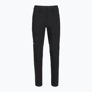Moteriškos softshell kelnės Salewa Puez DST Cargo black out