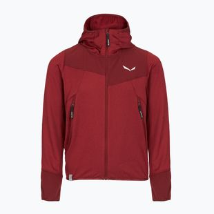 Vaikiškas žygio džemperis Salewa Agner Melange PL FZ Hoody syrah