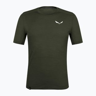 Vyriški marškinėliai Salewa Agner dark olive