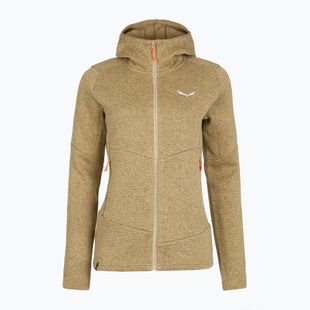 Moteriškas trekinginis džemperis Salewa Puez Rocca Polarlite Hood quicksand