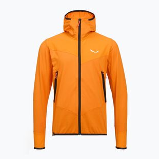 Vyriškas žygio džemperis Salewa Agner Hybrid PL/DST FZ Hoody turmeric melange/0910
