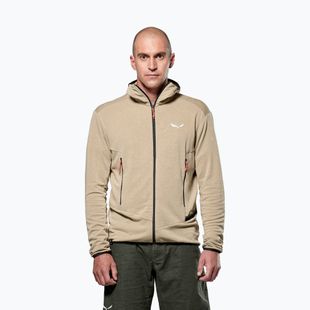 Vyriškas žygio džemperis Salewa Agner Hemp 2 Hooded quicksand