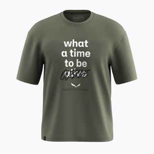 Vyriški marškinėliai Salewa Eagle Outside Loose faded green