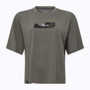 Moteriški marškinėliai Salewa Eagle Hybrid Loose faded green