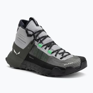 Vyriški priėjimo prie trasų batai Salewa Wildfire Nxt Mid GTX alloy / dark olive