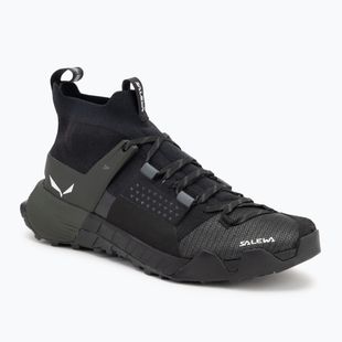 Vyriški priėjimo prie trasų batai Salewa Wildfire Nxt Knit onyx / dark olive