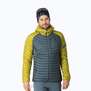 Vyriška pūsta striukė DYNAFIT Radical Down Hooded golden lime/0720