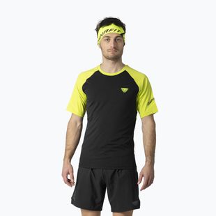 Vyriški bėgimo marškinėliai DYNAFIT Alpine Pro ultra yellow/0910