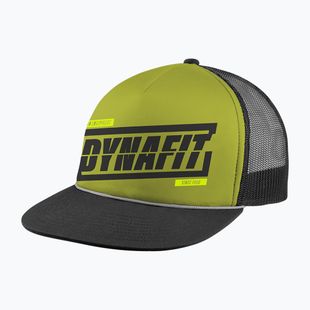 Kepurė su snapeliu DYNAFIT Graphic Trucker golden lime/tabloid
