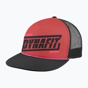 Kepurė su snapeliu DYNAFIT Graphic Trucker mineral red/tabloid