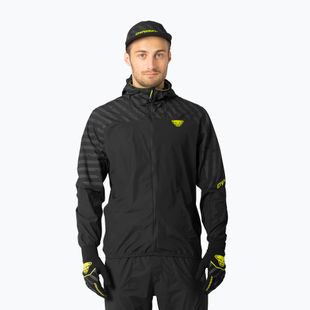 Vyriška bėgimo striukė DYNAFIT Trail Reflective Wind black out/5A30