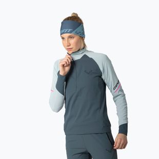 Moteriškas bėgimo džemperis DYNAFIT Alpine 1/2 Zip Tee cloud blue/0720