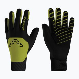 Daugiafunkcinės pirštinės DYNAFIT Blacklight Softshell golden lime