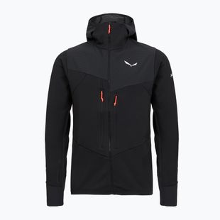 Vyriškas trekinginis džemperis Salewa Agner PL Hooded black out