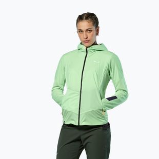 Moteriška striukė nuo vėjo Salewa Pedroc Polarlite Wind Hood pastel green