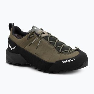 Vyriški priėjimo prie trasų batai Salewa Wildfire Leather 2 GTX faded green/black