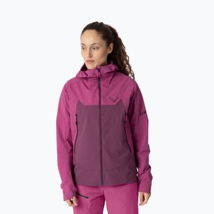 Moteriška softshell striukė DYNAFIT Transalper Dynastretch magenta/6a70