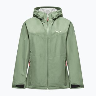 Moteriškas lietaus paltas Salewa Puez Aqua 4 Ptx 2.5L pastel green