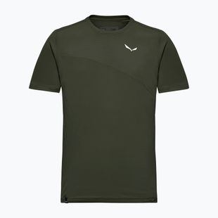 Vyriški žygio marškinėliai Salewa Puez Sporty Dry dark olive