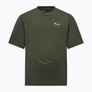 Vyriški marškinėliai Salewa Pedroc Dry Hyb dark olive