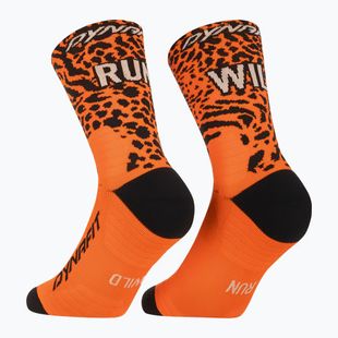 Kojinės DYNAFIT Run Wild Crew ultra orange