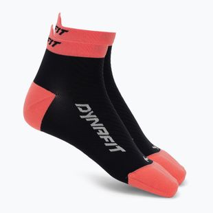 Kojinės DYNAFIT Trail Short black out ultra coral/6A10