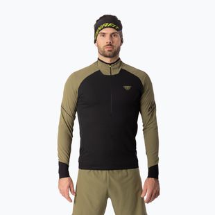 Vyriškas bėgimo džemperis Dynafit Alpine LS 1/2 Zip Tee military green/0910