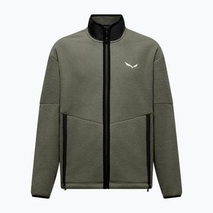 Vyriškas flisinis džemperis Salewa Fanes Full Zip faded green