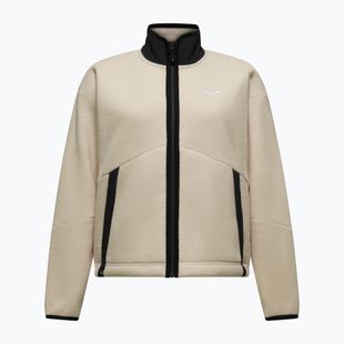 Moteriškas flisinis džemperis Salewa Fanes Full Zip Oatmeal