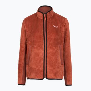 Moteriškas žygio džemperis Salewa Puez Warm Full Zip etruscan red