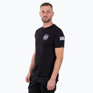 Vyriški marškinėliai Alpha Industries Space Shuttle T black