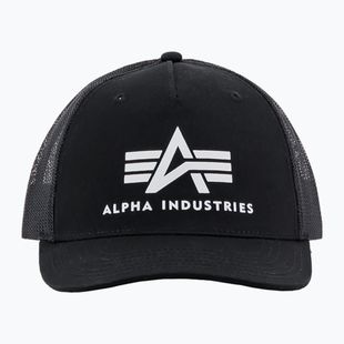 Vyriška kepuraitė su snapeliu Alpha Industries Basic Trucker black