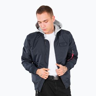 Vyriška striukė Alpha Industries MA-1 TT Two Tone Hood rep.blue