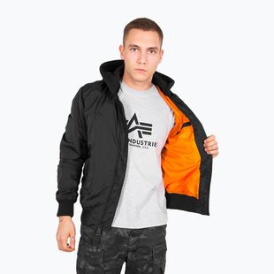 Vyriška striukė Alpha Industries MA-1 TT Two Tone Hood black/black