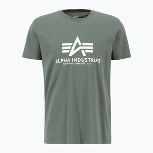 Vyriški marškinėliai Alpha Industries Basic vintage green