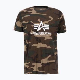 Vyriški marškinėliai Alpha Industries Basic Camo wdl camo 65