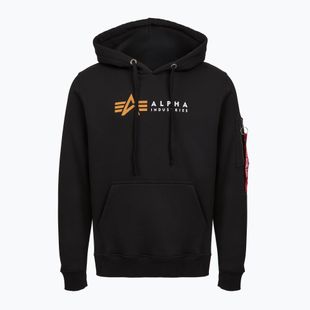 Vyriškas džemperis Alpha Industries Alpha Label black