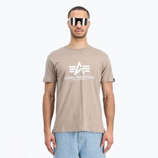 Vyriški marškinėliai Alpha Industries Basic vintage sand