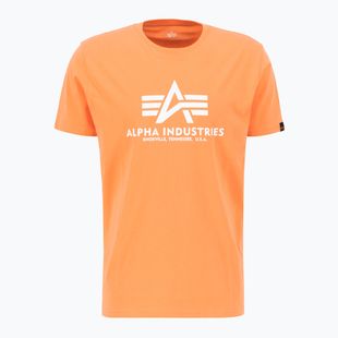 Vyriški marškinėliai Alpha Industries Basic tangerine