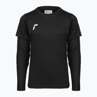 Vaikiški vartininko marškinėliai Reusch Goalkeeper Jersey Padded Junior black/silver