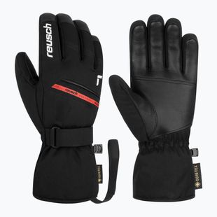 Slidinėjimo pirštinės Reusch Morris GORE-TEX black/white/fire red