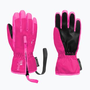 Vaikiškos slidinėjimo pirštinės Reusch Ben fuchsia purple/knockout pink