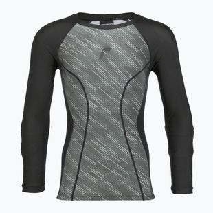 Vartininko marškinėliai ilgomis rankovėmis Reusch Padded Eco Undershirt black/desert green