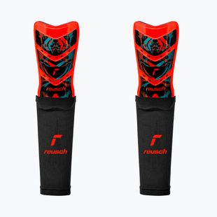 Blauzdų apsaugos Reusch Shinguard Attrakt Supreme bright red/black