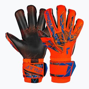 Vartininko pirštinės Reusch Attrakt Gold X Evolution GluePrint hyper orng/elec blue/blck