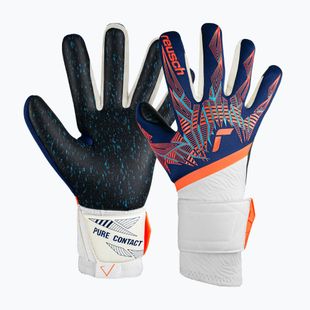 Vartininko pirštinės Reusch Pure Contact Fusion premium blue/electric orange/black